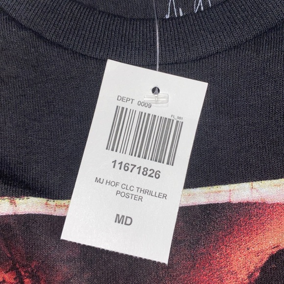 New Hot Topic graphic short sleeve black band T-shirt unisex M - Picture 5 of 7